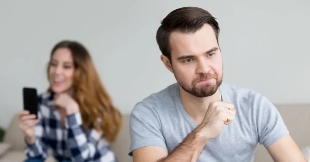 “Why is my wife always on her phone Am I not enough anymore”